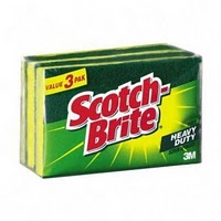 Scotch-Brite sponge